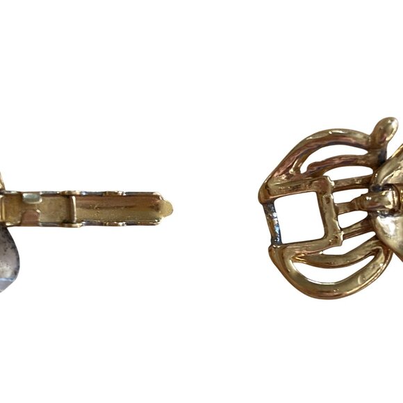 Vintage Napier Gold-Tone Linked Necklace - Picture 6 of 8